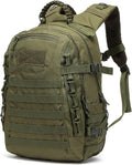 38L Nylon Waterproof Trekking Fishing Hunting Bag Backpack Outdoor Military Rucksacks Tactical Sports Camping Hiking (Green)