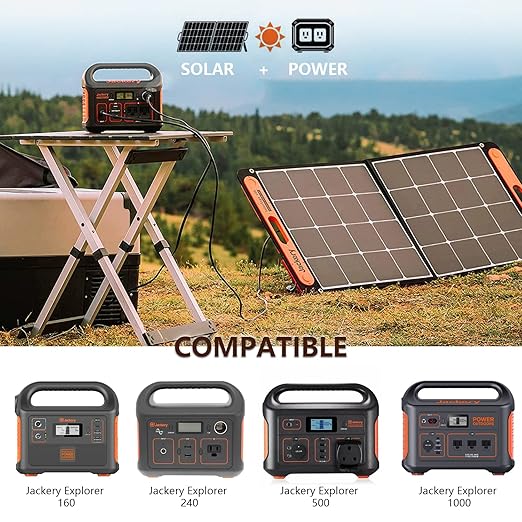 DC 8mm/DC7909 Solar Generator Adapter Extension Cable to Solar Panel Renogy Ecoflow for Jackery Explorer 500 1000 AIMTOM Rebel 440 BLUETTI EB3A AC180 EB70S Portable Power Station Backup 3.5M