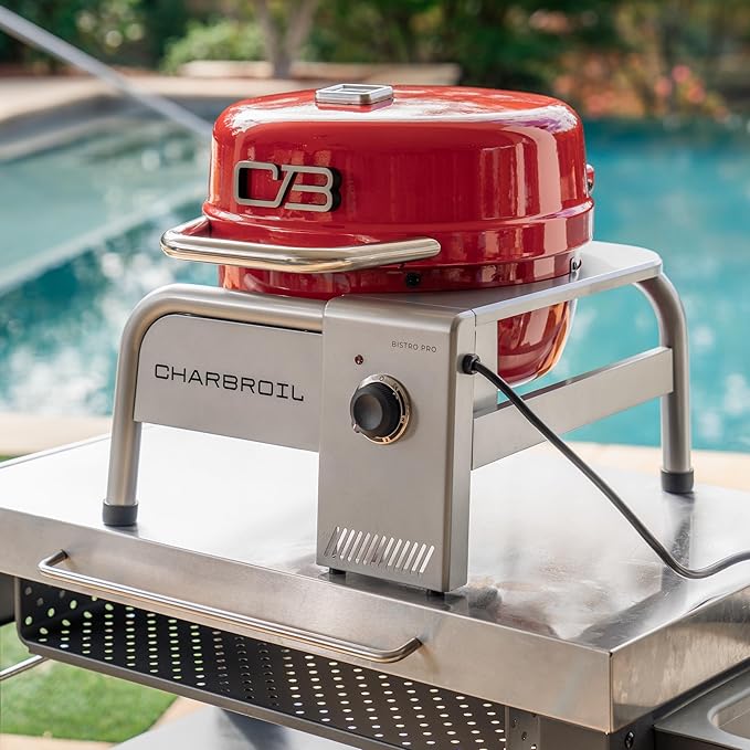 Charbroil Bistro Pro Tabletop Electric Grill Red - 25302150