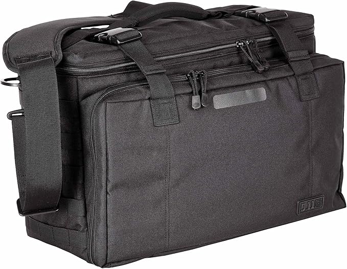 5.11 Tactical Wingman Patrol Bag – Police Gear Car Seat Organizer for Law Enforcement Black Style 56045ABR