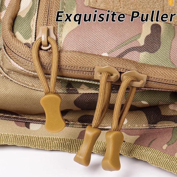 Tactical Chest Pack EDC Chest Bag Utility Molle Chest Rig Pouch with CCW Compartment Adjustable Strap Admin Pouch
