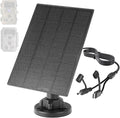 LIYVZ 3W Trail Camera Solar Panel 5V/6V 4000mAh Solar Charger for Trail Camera Game Camera Trail Cam Solar Universal Hunting Camera Solar Panel