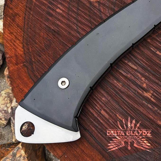 Handmade Resident Evil Requiem Leon's Hatchet with Leather Sheath | RE9 Full Tang Stainless Steel Axe - Leon Kennedy Axe Replica