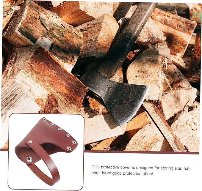 Angoily Ax Protector Handle Protective Carabiner Hatchet Starter Utensils Crockery Tiller Car Camping Plant