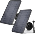 Solar Panel for Blink Outdoor Camera 4 4W Solar Panel Compatible with Blink Outdoor 4 (4th Gen) Camera USB-C PortWaterproof Rubber Plug 13.12ft Charging Cable and 360°Adjustable Mount 2 Pack