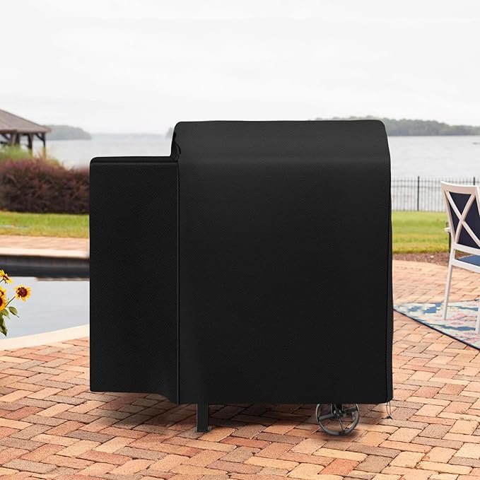 Grill Cover for Pit Boss 700FBLexington 500Lexington 540Classic 700Pro 600Z Grill 550B Wood Pellet GrillOutdoor Heavy Duty 600D Waterproof BBQ Pitboss Smoker Cover for PB500LX1 73700 GrillBlack