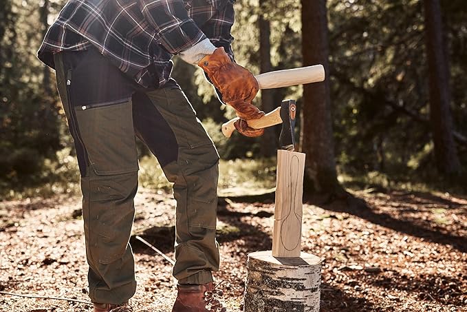 Hults Bruk 840771 Spika Hunting &amp Forest Axe - 1.5 lb Head 17.5 Handle