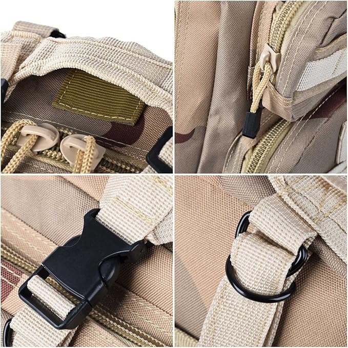 Tactical Outdoor Rucksacks 30L Large Waterproof Military Backpack for Camping Hiking Trekking Shoulder Bags