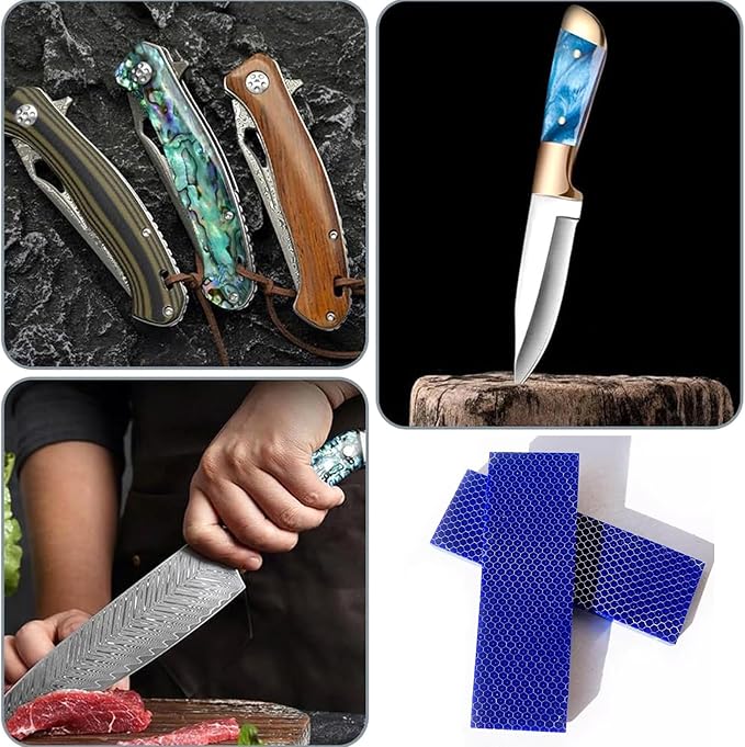 DIY Knife Handle Made Of Blank Resin Material Artists Carpenters Hand Carved Decorative Cutting Tools And Materials(120x40x8mm)