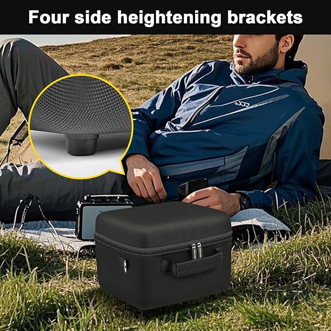 ANKHOH Case for Anker SOLIX C300 Portable Power Station Battery Solar Generator Storage Holder for Charging Cable and Accessories?Box Only (for Anker SOLIX C300)