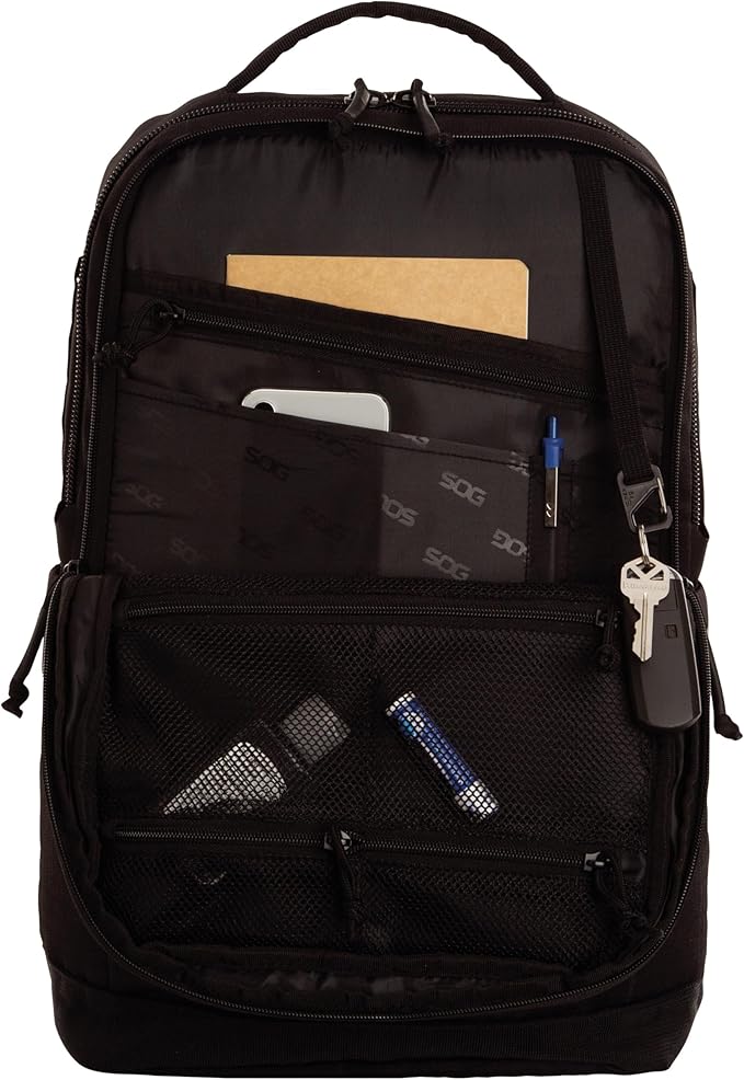 SOG Specialty Knives Trident Backpack Black 17.7 x 11.5 x 5.7
