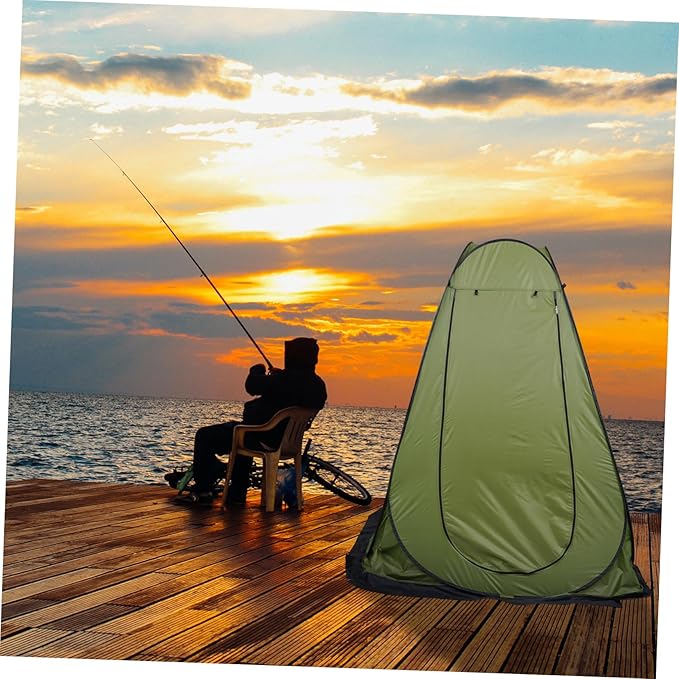 BESPORTBLE Quick-Open Shower Tent for Camping Portable Privacy Tent Windows for Beach Fishing Dressing