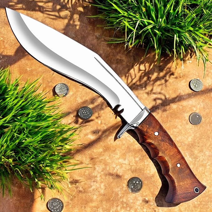 Poshland Fixed Blade Hunting Knife. Sturdy knife to last long fully hand-made with sheath included has been designed for exceptional performance - Survival Camping Tactical and Outdoor Knife