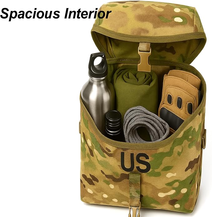 MT 2Pcs US Military MOLLE Sustainment Pouch Army Utility Pouch