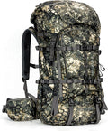 MOXULE Pro 5000 Camo Frame Backpack - Meat Hauler Pack with Rain Cover for Outdoor