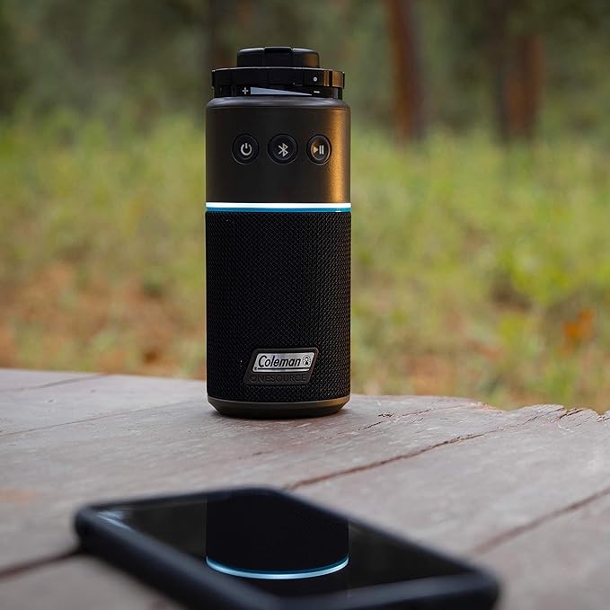 Coleman OneSource Rechargeable Outdoor Camping Gear: Camp Shower Cordless Vacuum Fan Speaker &amp Air Pump Options with Included Rechargeable Battery