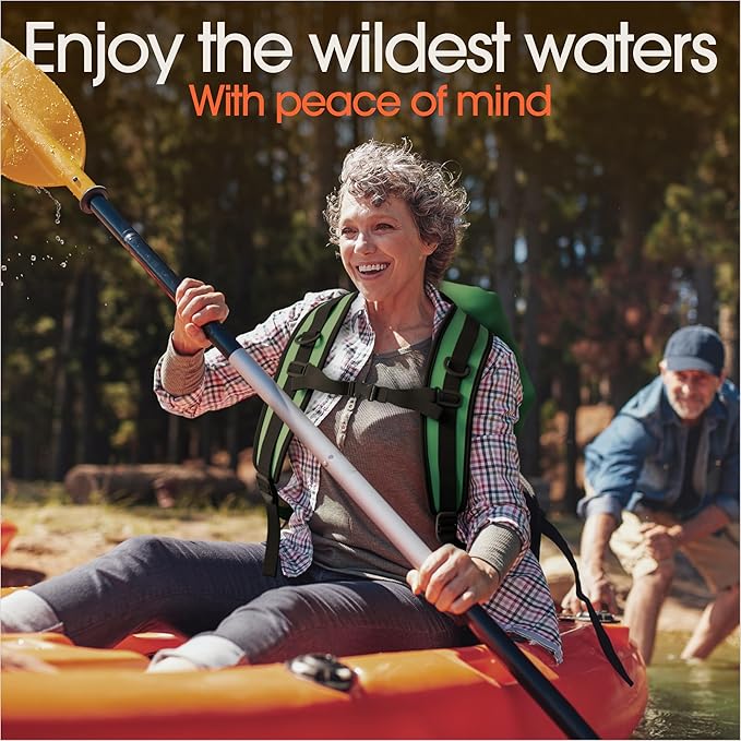 Earth Pak Waterproof Dry Bag - Roll Top Waterproof Backpack Forest Green 5L &amp 10L