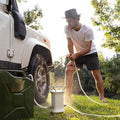 Outdoor Battery Powered Portable Rechargeable Auto Camping Shower Water Pump ShowerPortable 3-Speed Adjustable Showerfor RV Car Camping