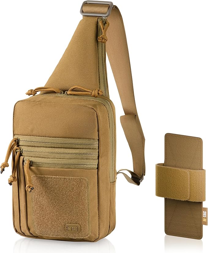 M-Tac CCW Sling Bag for Men &amp Women - EDC Shoulder Bag Tactical - Crossbody Concealed Carry Bag - Mens Chest Pack