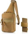 M-Tac CCW Sling Bag for Men &amp Women - EDC Shoulder Bag Tactical - Crossbody Concealed Carry Bag - Mens Chest Pack