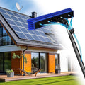 40FT Water Fed Pole Kit Window Solar Panel Cleaning Brush and Pole Window Washing Equipment Solar Panel Roof Glass Cleaner Tool