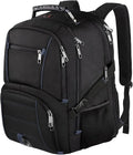 Extra Large 50L Travel Laptop Backpack Computer bag Backbag TSA Friendly Durable Big RFID Heavy Duty Business Tech Backpack Fits 17 Inch Laptops for Men Women