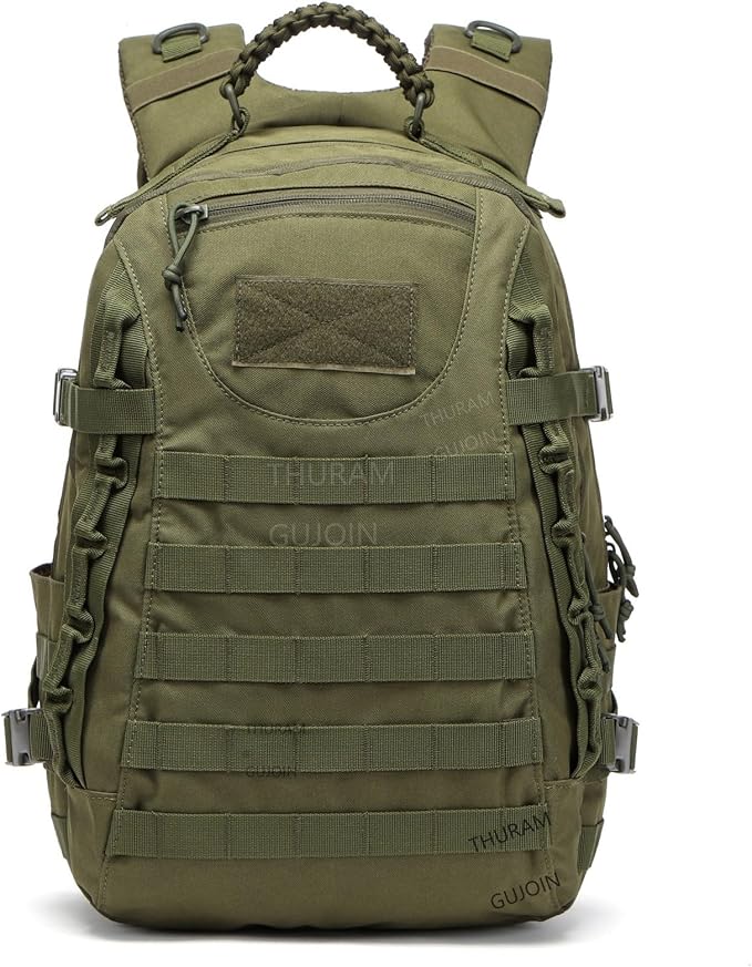38L Nylon Waterproof Trekking Fishing Hunting Bag Backpack Outdoor Military Rucksacks Tactical Sports Camping Hiking (Green)
