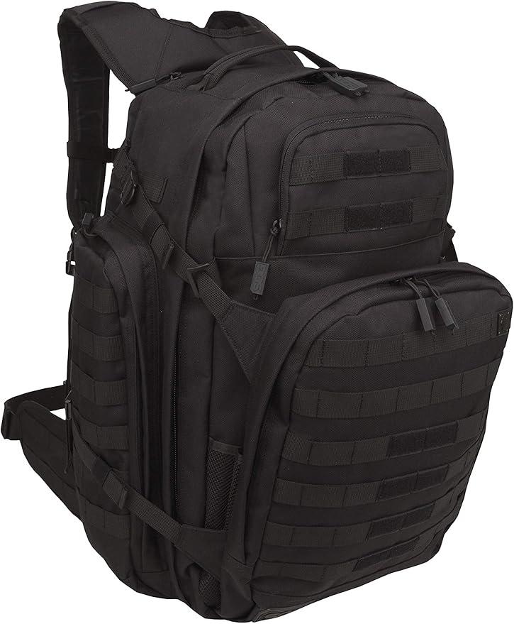 SOG Barrage Tactical Internal Frame Backpack 64.3-Liter Storage Black