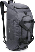G4Free 40L 3-Way Duffle Bag Backpack Gym Bag for Men Women Sports Duffel Bag with Shoe Compartment Travel Backpack Luggage