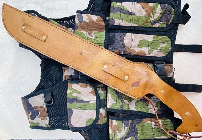 EGKH-18 Predator EUK Knife Survival Machete Hand Forged Blade Khukuri - Full Tang Knives Made in Nepal