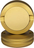 Premium Pouch Container | Metal Can | Moisture &amp Odor Proof Snus Can | Pouch Accessories (Gold)