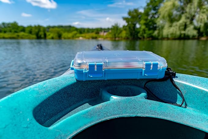 geckobrands Waterproof Dry Box with Silicone Liner – Durable Dust-Proof Crush-Proof Storage for Electronics and Gear