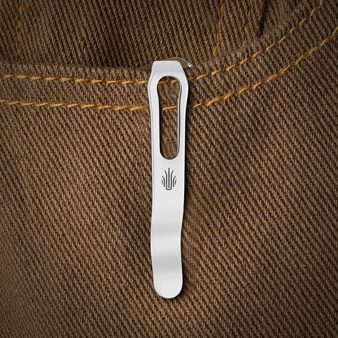 Kizer T1 CD EDC Pocket Knife 3.2 Nitro-V Steel Drop Point Folding Knives with Brown G10 Handle Sided Thumb Studs Opener Clutch Lock for Camping Hiking Fishing V3490.2CA2
