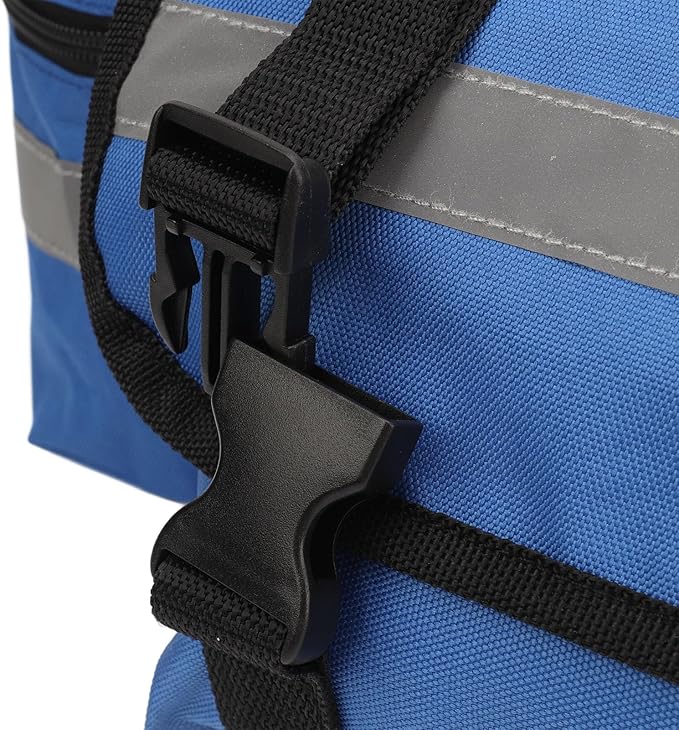 First Responder Bag Large Capacity Emergency Gear Bag with Shoulder Strap Waterproof and Reflective Ideal for Camping Hiking and Automotive Emergencies