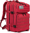 QT&ampQY 45L Military Tactical Backpacks Molle Army Assault Pack 3 Day Bug Out Bag Hiking Treeking Rucksack…