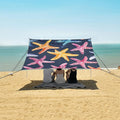ALAZA Starfish Seamless Beach Tent Sun Shelter Portable Canopy Sunshade for Outdoor Camping Picnics Backyard Fun 10x9 ft
