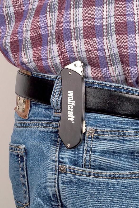 Leisure Knife with Retractable Trapezium Blade