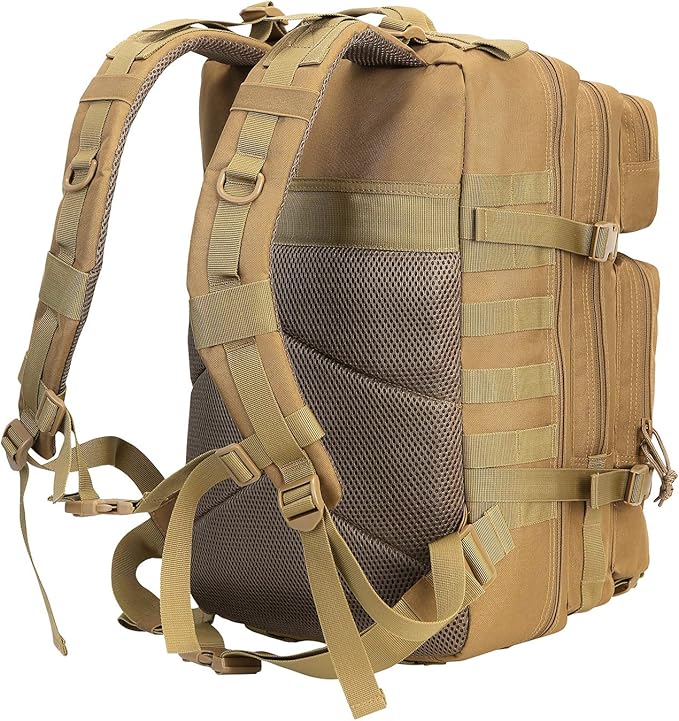 Durable Tactical Backpack Travel Bug-Out Bag Great Tactical Survival Gear for Men and Women 45L