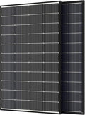 Bifacial 400 Watt Solar Panel N-Type 16BB 2PCS 200Watt Bifacial Solar Panels Monocrystalline 25% High Efficiency Solar Module for Home RV Battery and Off-Grid Applications