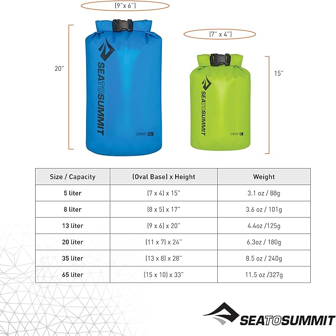 Stopper Dry Bag 5 liter / Green