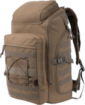 35L Tactical Backpack Military Rucksack MOLLE Quick-Access Flap EDC Pack for Hiking Camping Travel Work Bugout Emergency