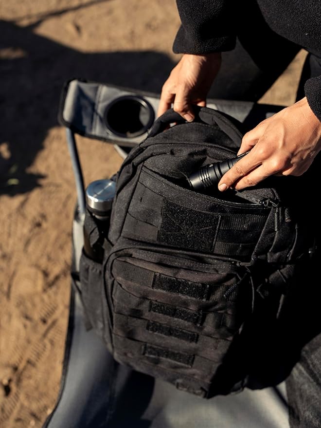 SAMURAI TACTICAL Wakizashi Tactical Backpack (Black) One Size (ZPB001EC-008)