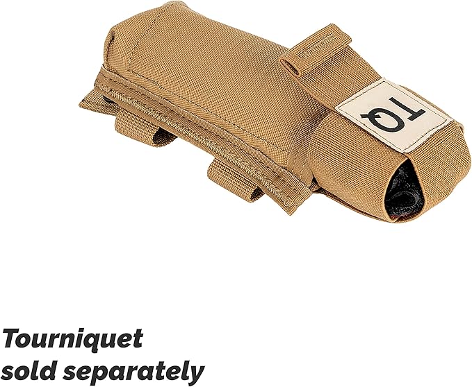 North American Rescue C-A-T Tourniquet Holder NAR CAT Gen 6 Gen 7 Tactical TQ Pouch MOLLE Connectors for Duty Belt Gear Vest