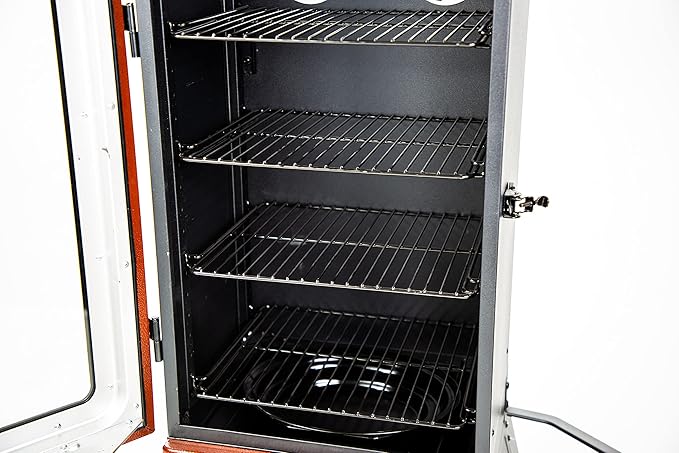 Pit Boss 3-Series Gas Vertical Smoker Red Hammertone - 10773