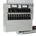 Generator Transfer Switch50A Pro/Tran2 10-Circuit 2 Manual Transfer SwitchMarked