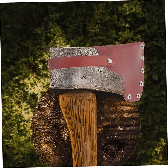 POPETPOP Ax Protector Small Garden Tools Camping Axe Tools Protective Outdoor Camping Hatchet Axe Camping