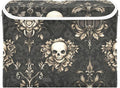 Collapsible Storage Bins with Lids Decorative Fabric Storage Cubes Closet Organizer and Storage Basket Boxes Containers for Clothes Box Chest Folding Rectangle Gothic Brown Skulls