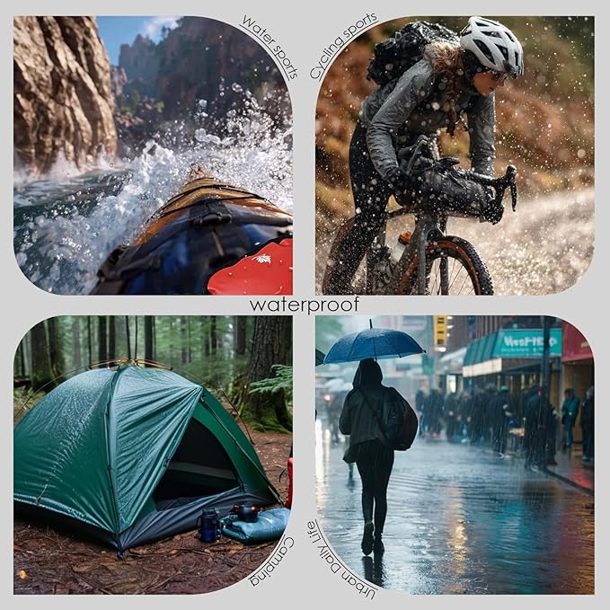 Dry Bags Waterproof BackpackWaterproof backpack for Water sportsboatingFloatinghiking camping and other outdoor activities 25L.(Red)