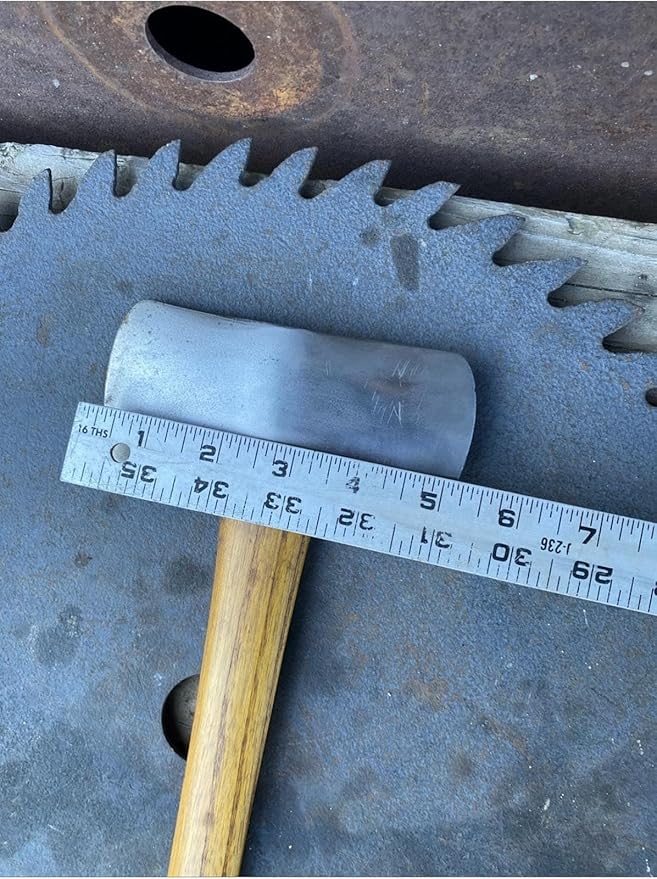 Hand-Forged Small Camp Hatchet – High Carbon Steel Axe with Wooden Handle | Bushcraft Survival Tool for Camping &amp Splitting
