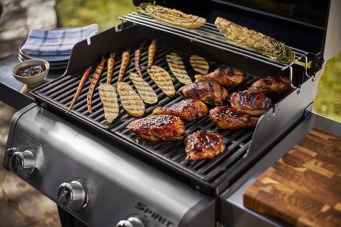 Weber Spirit S-315 Liquid Propane Gas Grill Stainless Steel
